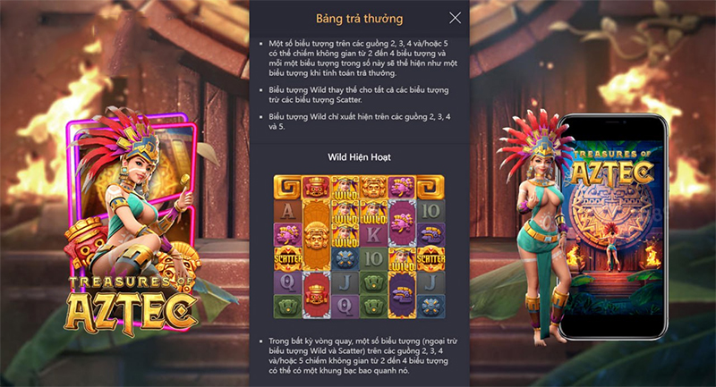 Chiến thuật thực hiện chơi game nổ hũ Aztec Báu thắng lớn